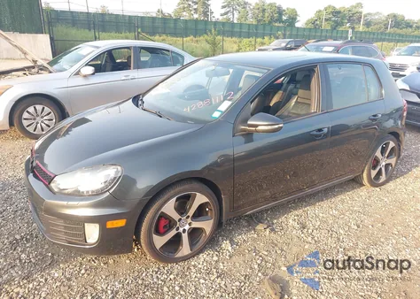 2014 Volkswagen Gti Driver's Edition из США, поврежденный, VIN WVWHD7AJ5EW011443